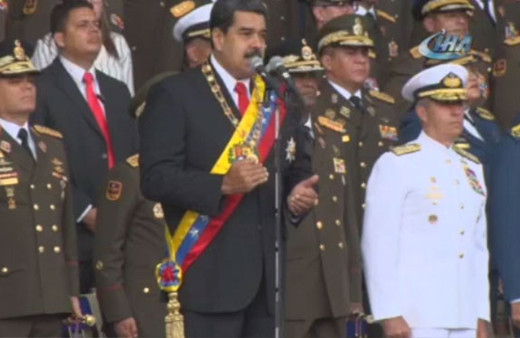 Venezuela Devlet Başkanı Maduro'ya suikast girişimi! Kim yaptı?