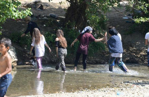 Terörün gölgesi kalktı Birkleyn Mağaraları doldu taştı