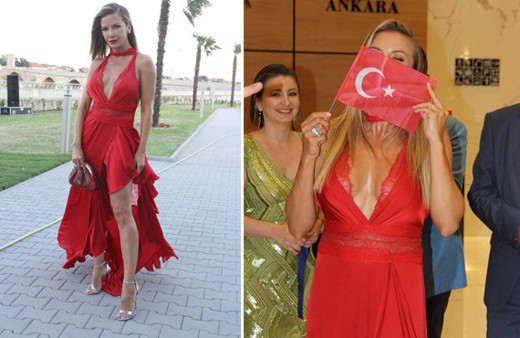 İvana Sert hem zerafetiyle hem de hareketiyle büyüledi!