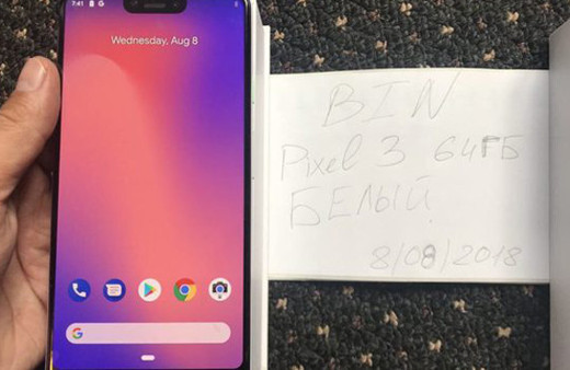 Google Pixel 3 XL görseli ve kutu açılımı internete sızdı!
