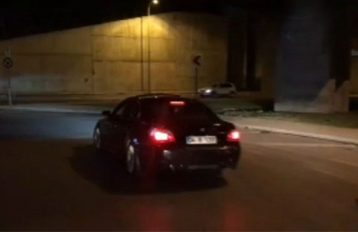 Şehrin ortasında adeta terör estirdi! 