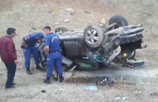 Felahiye Belediye Başkanı trafik kazası geçirdi