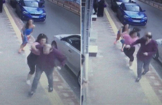 Tokat atan eski erkek arkadaşını böyle bıçakladı!