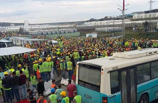 Üçüncü Havalimanı inşaatında eylem!