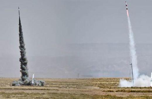 Roket yarışları nefes kesti