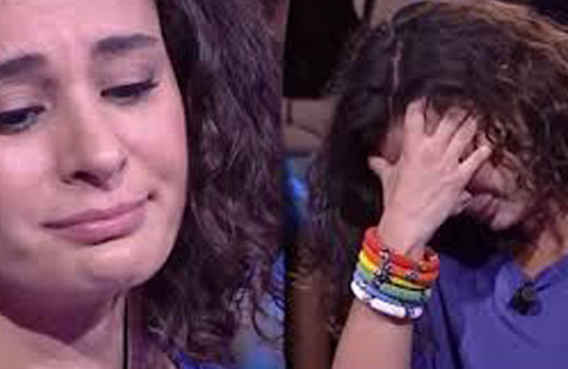 Milyoner'de elenen yarışmacı,seyirciye sitem ederek gözyaşlarına boğuldu