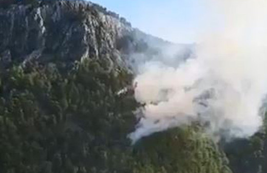 Antalya’da orman yangını