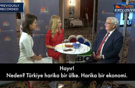 CNBC sunucusunun provokatif 'Türkiye' sorusuna tokat gibi yanıt