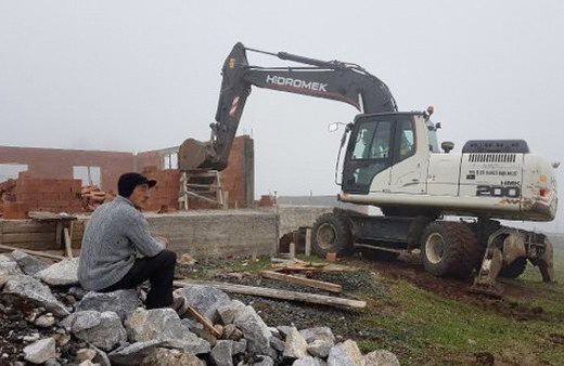 Doğu Karadeniz yaylalarında yıkım başladı