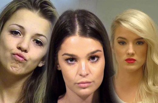 Bu güzellerin hepsi sabıkalı! Suçlarını öğrenince gözlerinize inanamayacaksınız