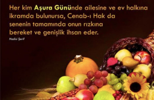 Aşure günü mesajları resimli hadisler 2018