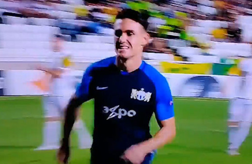 Avrupa Ligi maçında korkutan kaza! İzleyenler dondu kaldı 