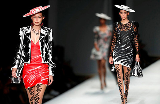 Gidi Hadid ile Kendall Jenner defileye damga vurdu!