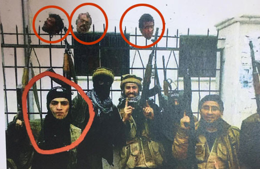 DEAŞ'ın celladı hastanede yakalandı! Kesik kafalarla fotoğraf çekilmiş