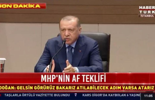 Cumhurbaşkanı Erdoğan'dan ittifak açıklaması