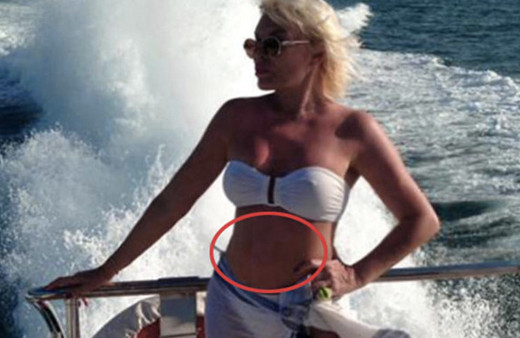 Ajda Pekkan göbek deliği olay oldu sosyal medya ikiye bölündü