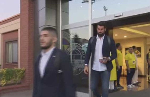 Fenerbahçe kafilesi derbi için yola çıktı