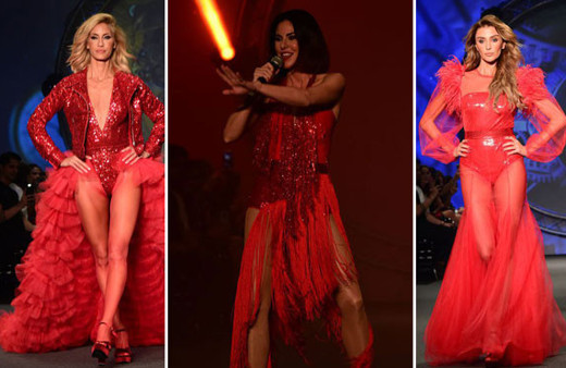 Çırağan Sarayı'nı sallayan defile! Defne Samyeli bombası