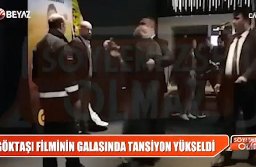 Göktaşı filminin galasında kavga! Emektar oyuncu içeri alınmadı 