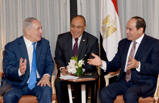 Netenyahu Sisi'ye övgüler yağdırdı