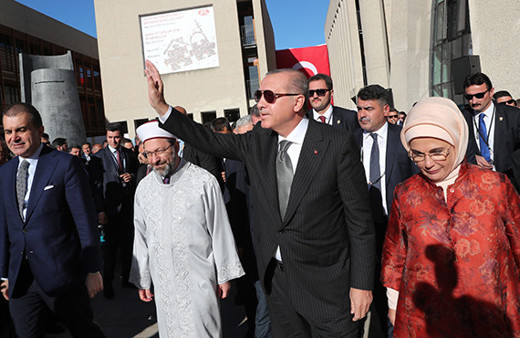 Erdoğan Köln'deki caminin açılışını yaptı