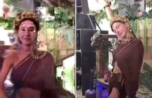 Şeyma Subaşı'nın çılgın dansı sosyal medyaya olay oldu! 