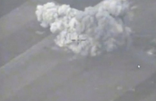 Rusya, İdlib saldırısının görüntülerini paylaştı!