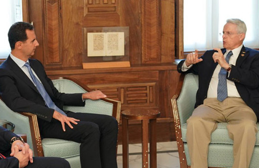 Esed'e ABD'den çok kritik ziyaret!