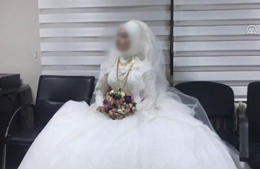  14 yaşındaki çocuk gelin evlenmekten son anda kurtarıldı! 