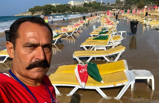 Sabah saatlerinde plaja geldi gözlerine inanamadı