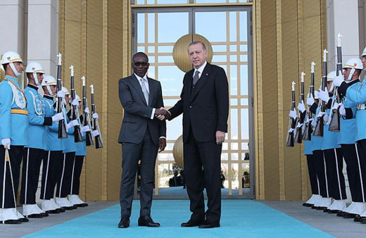 Erdoğan, Benin Cumhurbaşkanı ile görüştü