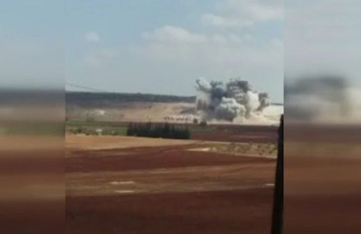 Son dakika! Rusya ve Suriye İdlib'i vurmaya başladı