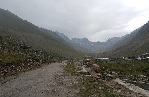 Yılın ilk karı Kaçkar Dağları'nda düştü