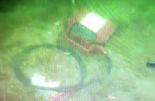 İşte Bostancı'da düşen helikopterin enkaz görüntüsü!