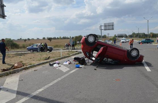 Kütahya'da zincirleme trafik kazası: 7 yaralı