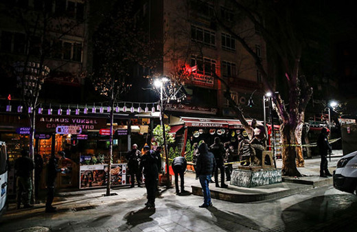 Kazak kadın Yüksel Caddesi'nde önce çığlık attı sonra 4. kattan düştü 