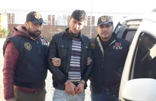 Adana'ya gizlice sızdı şafak baskınıyla yakalandı