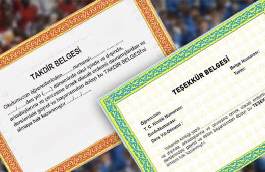 Takdir teşekkür hesaplama işlemi değişti e okul 5 gün şartı! 