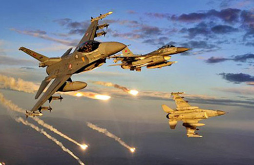 Irak'ın kuzeyine hava harekatı! 5 terörist öldürüldü