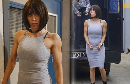 Avlu dizisinden kovulan Sevda Dalgıç artık tanınmaz halde