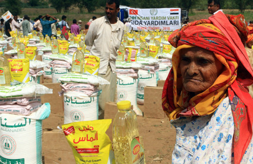 2018’de 345 bin Yemenli’ye acil yardım