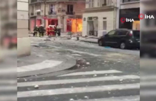 Paris'te patlama! Çok sayıda yaralı var