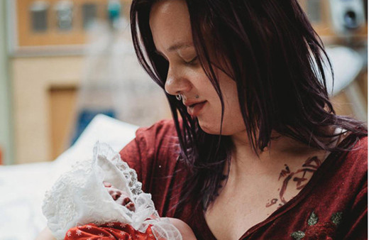 Bebeğini organları için doğurdu bu anne alkışlanır