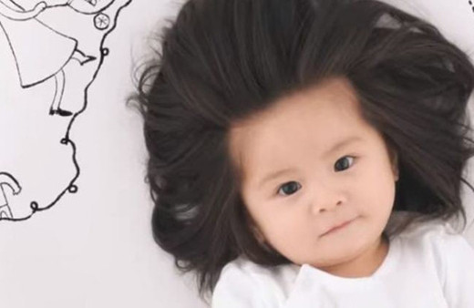 Saçları ile ünlenen bebek Chanco milyarder oldu!