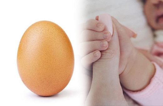 Bir yumurta Instagram tarihinin en çok beğeni alan gönderisi oldu