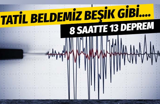 Beşik gibi sallanıyor Kuşadası Körfezi’nde 8 saat içinde 13 deprem