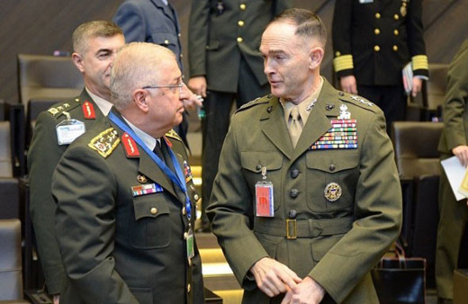 Genelkurmay Başkanı ABD'li mevkidaşı ile bir araya geldi