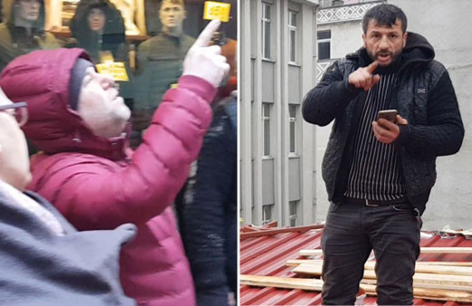 Hem suçlu hem güçlü! Kendisini uyaran gazeteciyi böyle tehdit etti