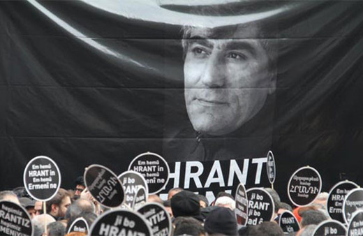 Gazeteci Hrant Dink ölümün 12'inci yılında anıldı