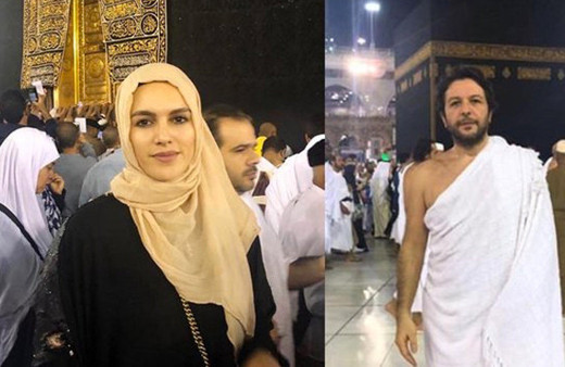 Nihat Doğan Survivor aşkı Birsen Bekgöz'le yeni yıla Kabe'de girdi